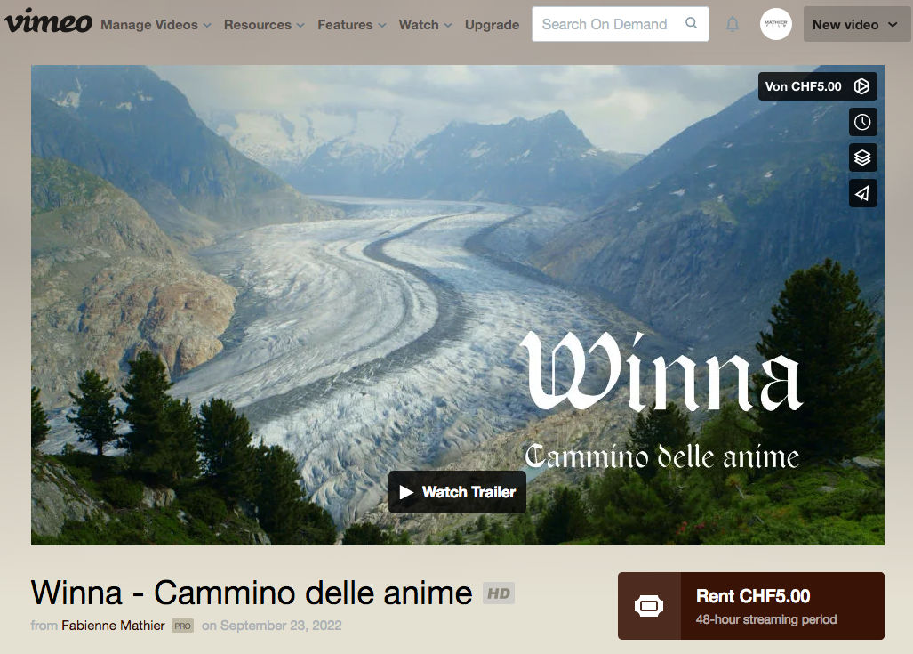 Winna su Vimeo